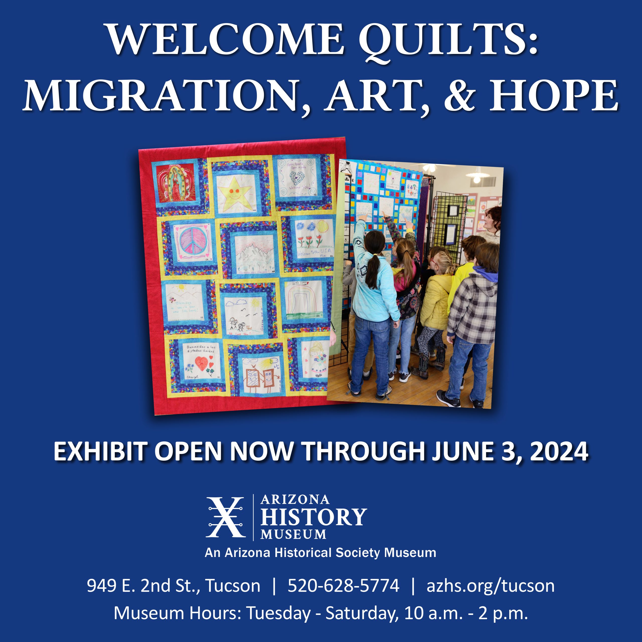 Welcome Quilts: Migration, Art, & Hope