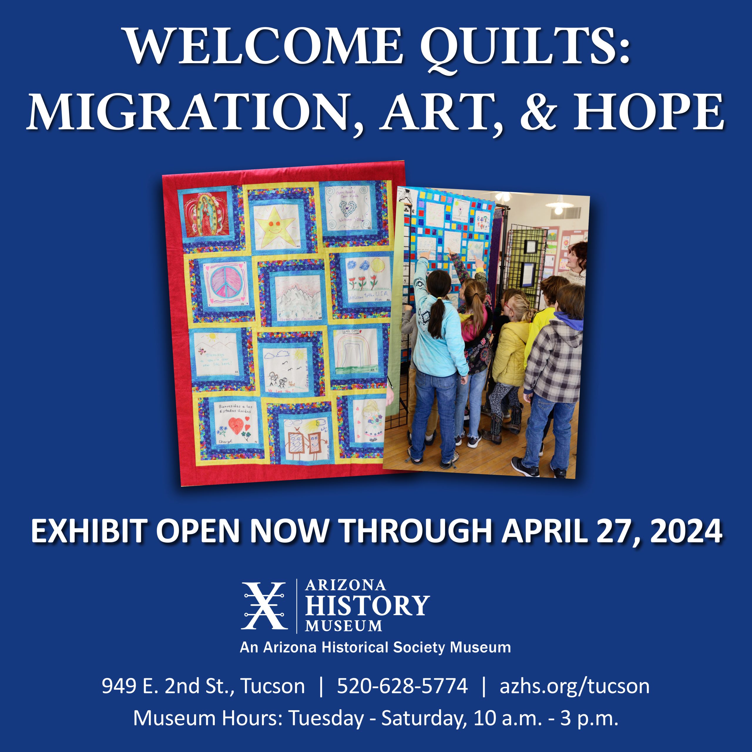 Welcome Quilts: Migration, Art, & Hope