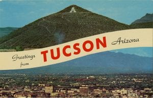 Greetings from Tucson Postcard courtesy AHS Collections