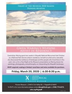 Gwen Waring Wupatki Night at the Museum talk