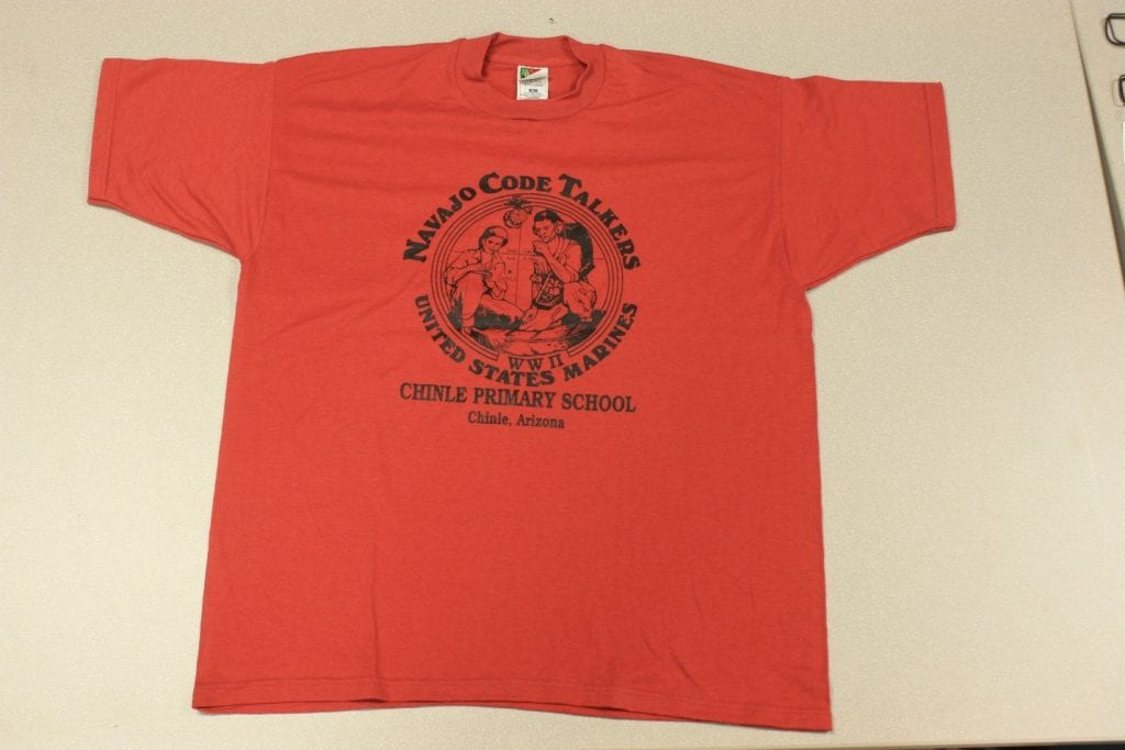 Navajo Codetalker Commemoration Shirt Front
