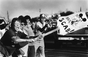 Women on the picket line. Photo by Mari Schaefer, 1983. Courtesy of Ricky Wiley, Arizona Daily Star.