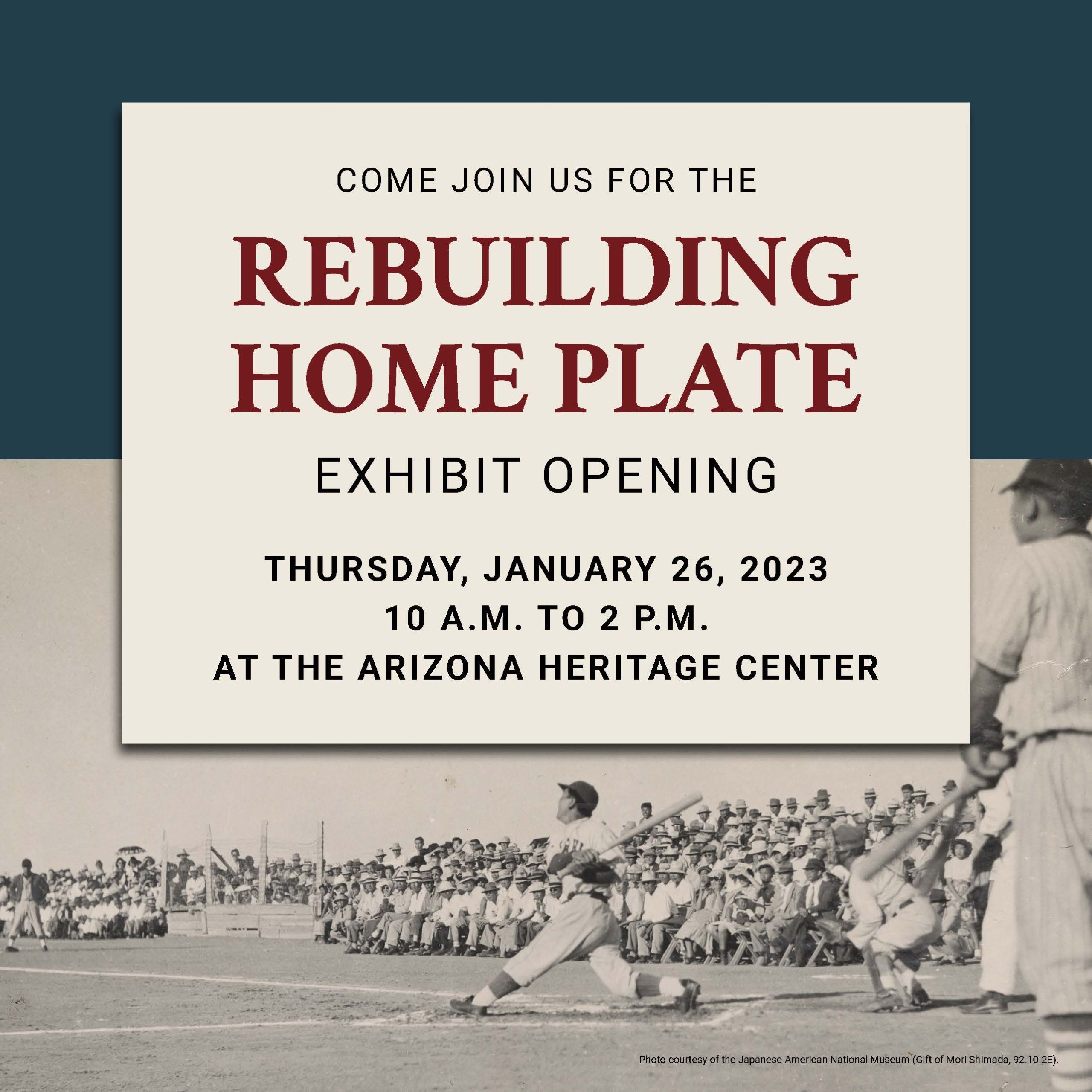 Rebuilding Home Plate- Baseball in Arizona’s Japanese American Incarceration Camps 